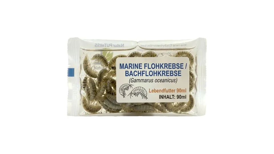 Garnelen TV Gammarus oceanicus levandefoder 90 ml