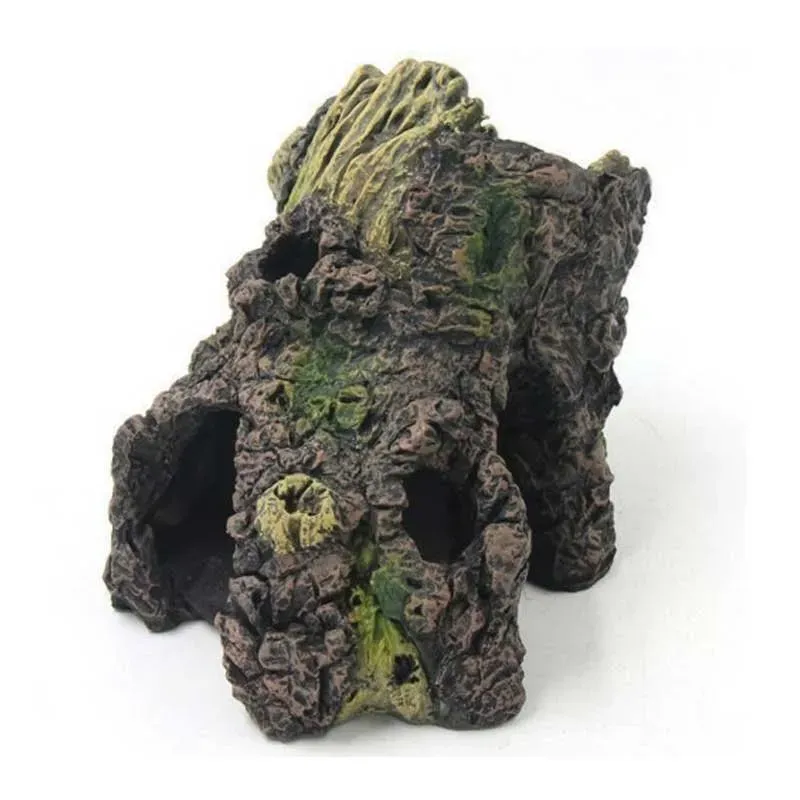 Näsets Ciklidhobby Trädstubbe 12 cm akvariedekoration giftfri