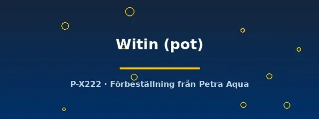 Echinodorus Witin Witin akvarieväxt pot
