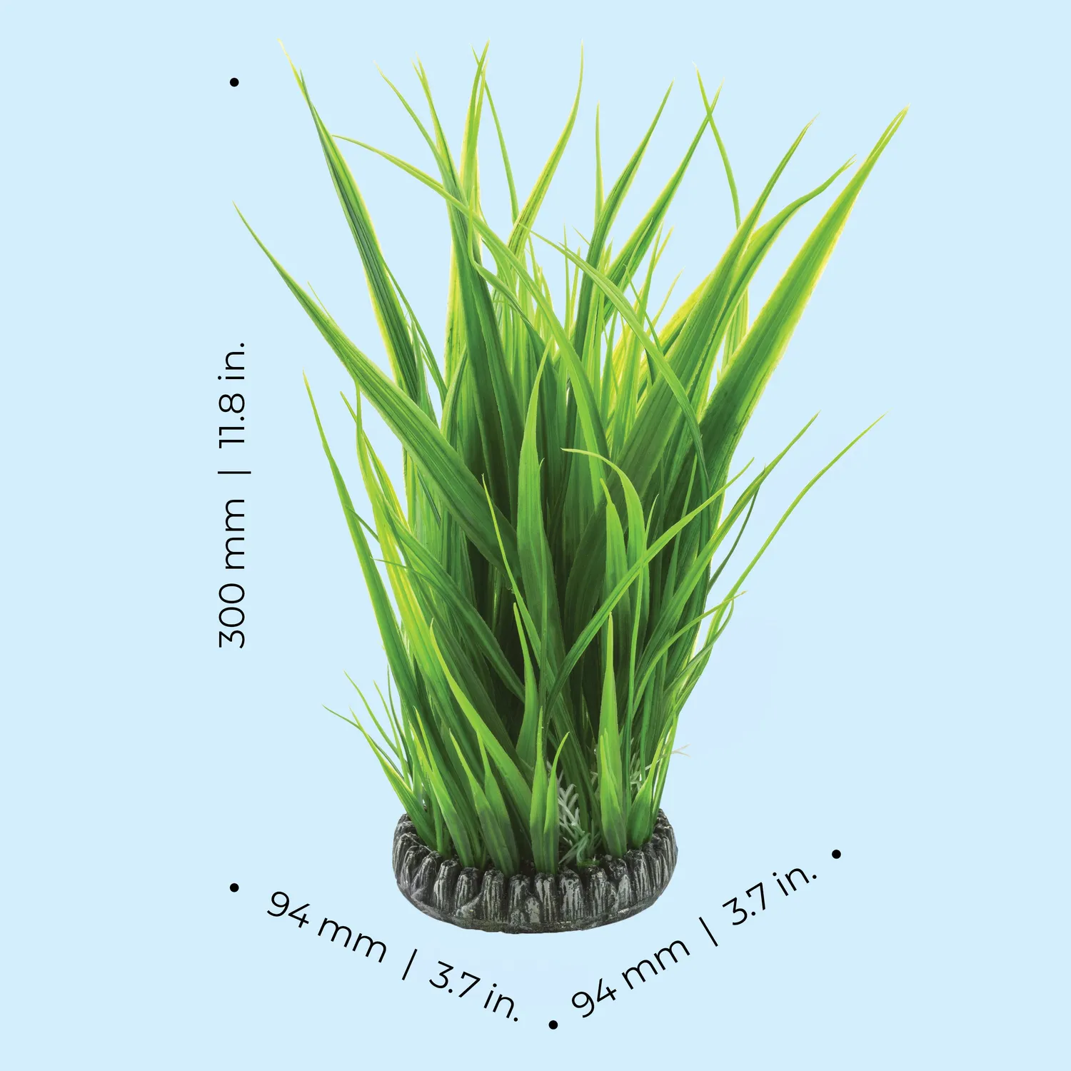 biOrb Grass Ring stor akvariedekoration 30 cm grön