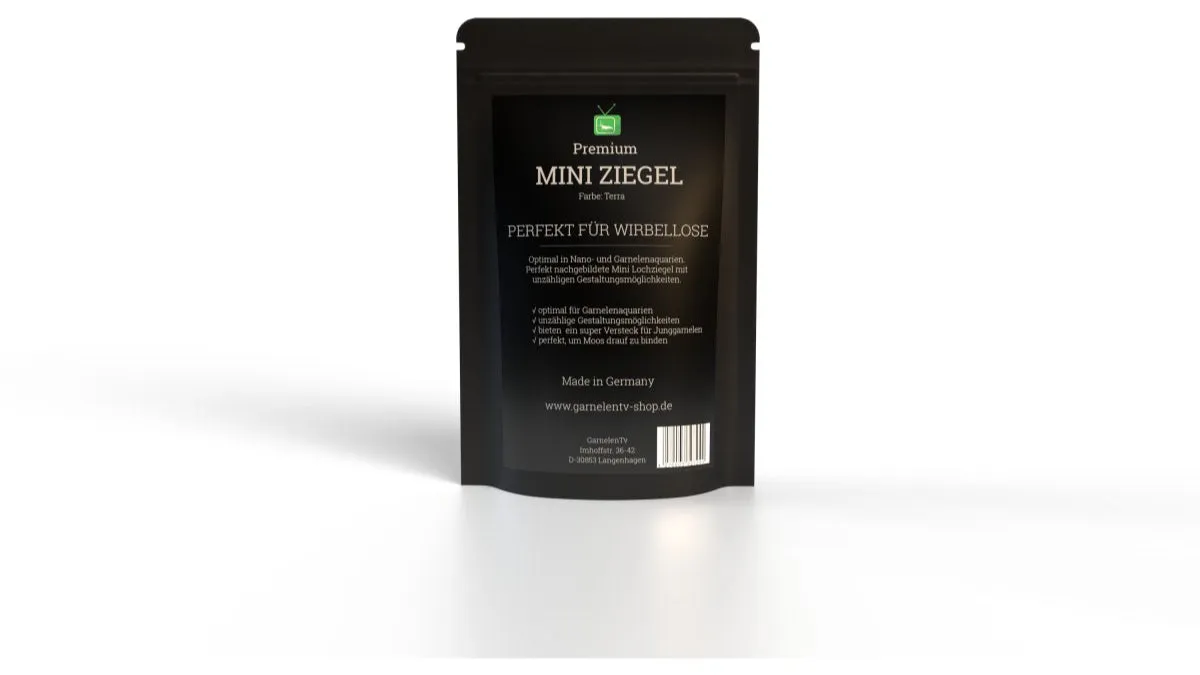 GarnelenTv Premium Mini Ziegel Terra nanotegel