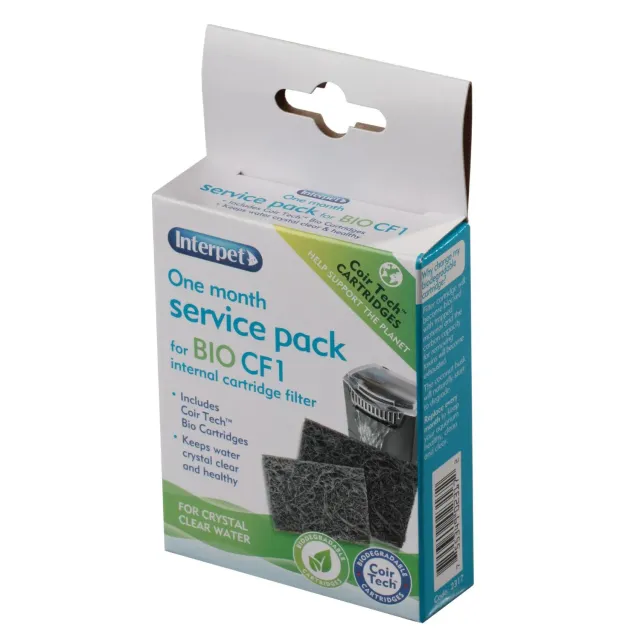Interpet Bio-CF1 servicepack filterpatron 1 månad