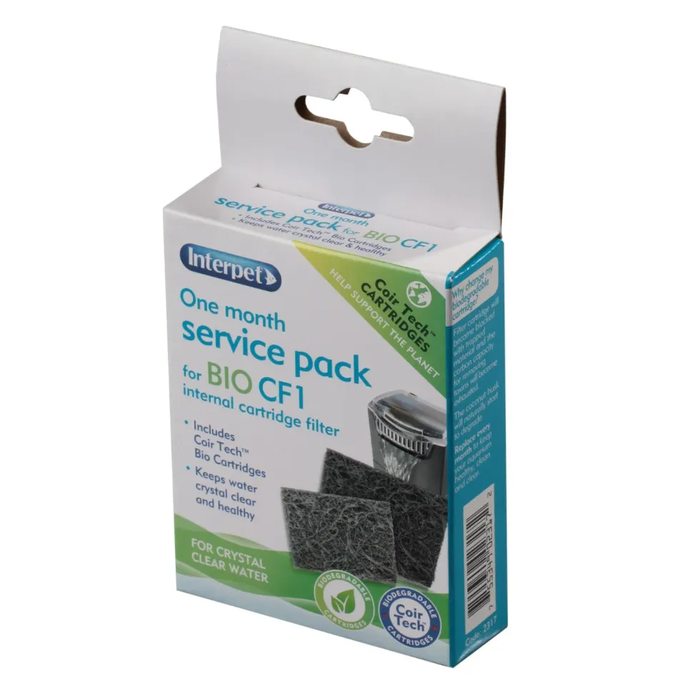 Interpet Bio-CF1 servicepack filterpatron 1 månad