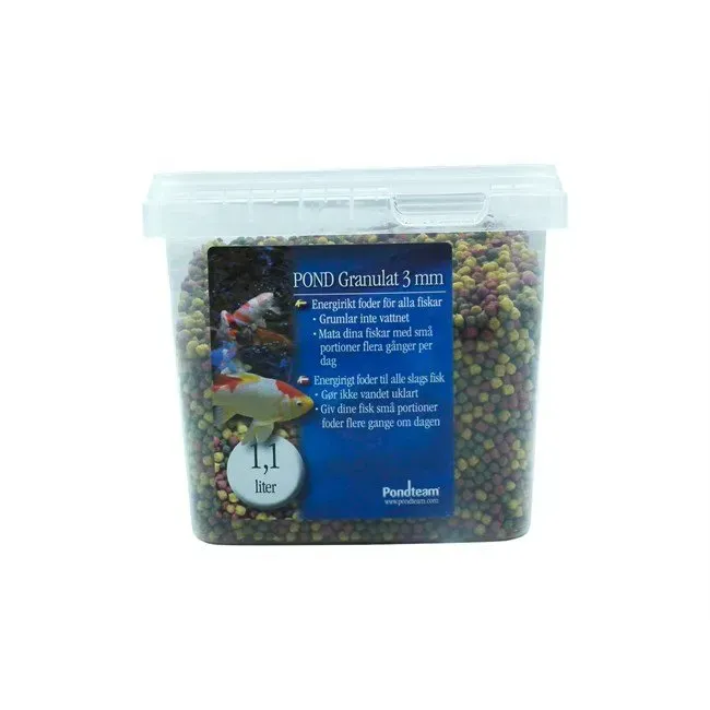 Pondteam pondgranulat dammfoder 1,1 liter granulat