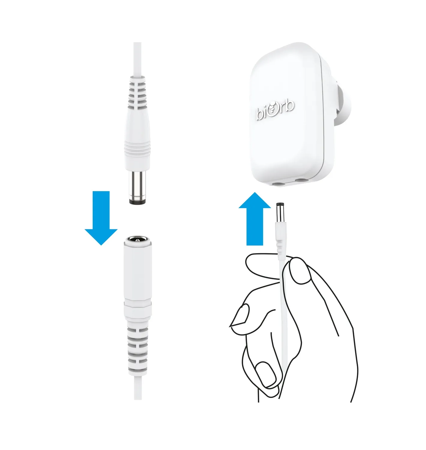 biOrb Extension Cable förlängningskabel svart 2 m LED