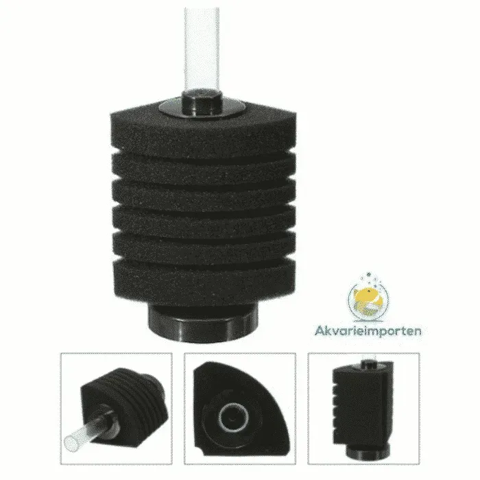 Näsets Ciklidhobby Svampfilter Hörn akvariefilter 80L