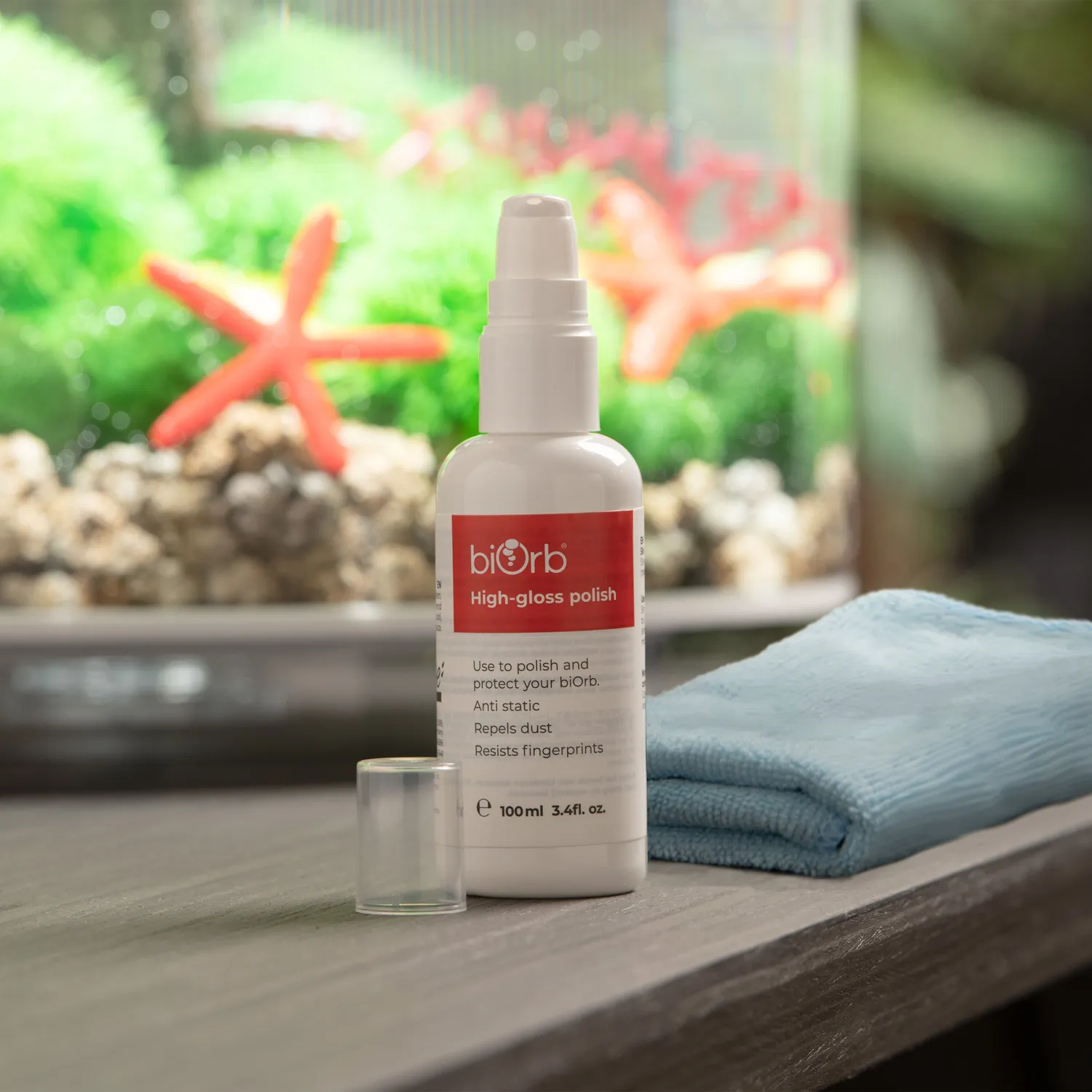 biOrb Polish putsmedel 100 ml med duk