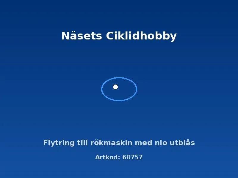 Flytring till rökmaskin nio utblås dimtillbehör