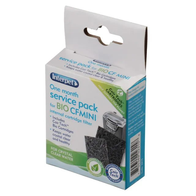 Interpet Bio-CF Mini filterpatron 1-månadspack kokos