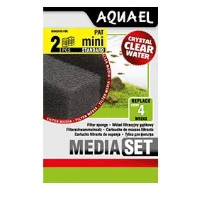 Aquael PAT Mini filterpatron 2-pack svamp