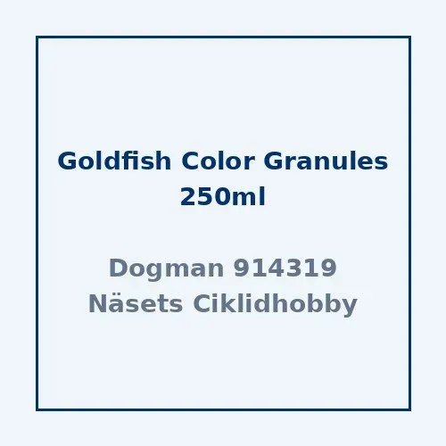 Sera Goldfish Color Granulat 250 ml färgfoder