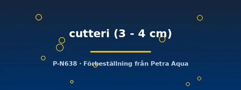 Cryptoherus cutteri 3–4 cm ciklid sötvatten