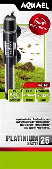 Aquael Platinium doppvärmare 25W elektronisk