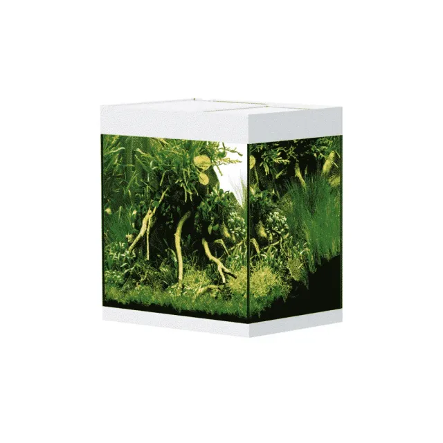 StyleLine 85 akvarium 85 liter vit med underskåp