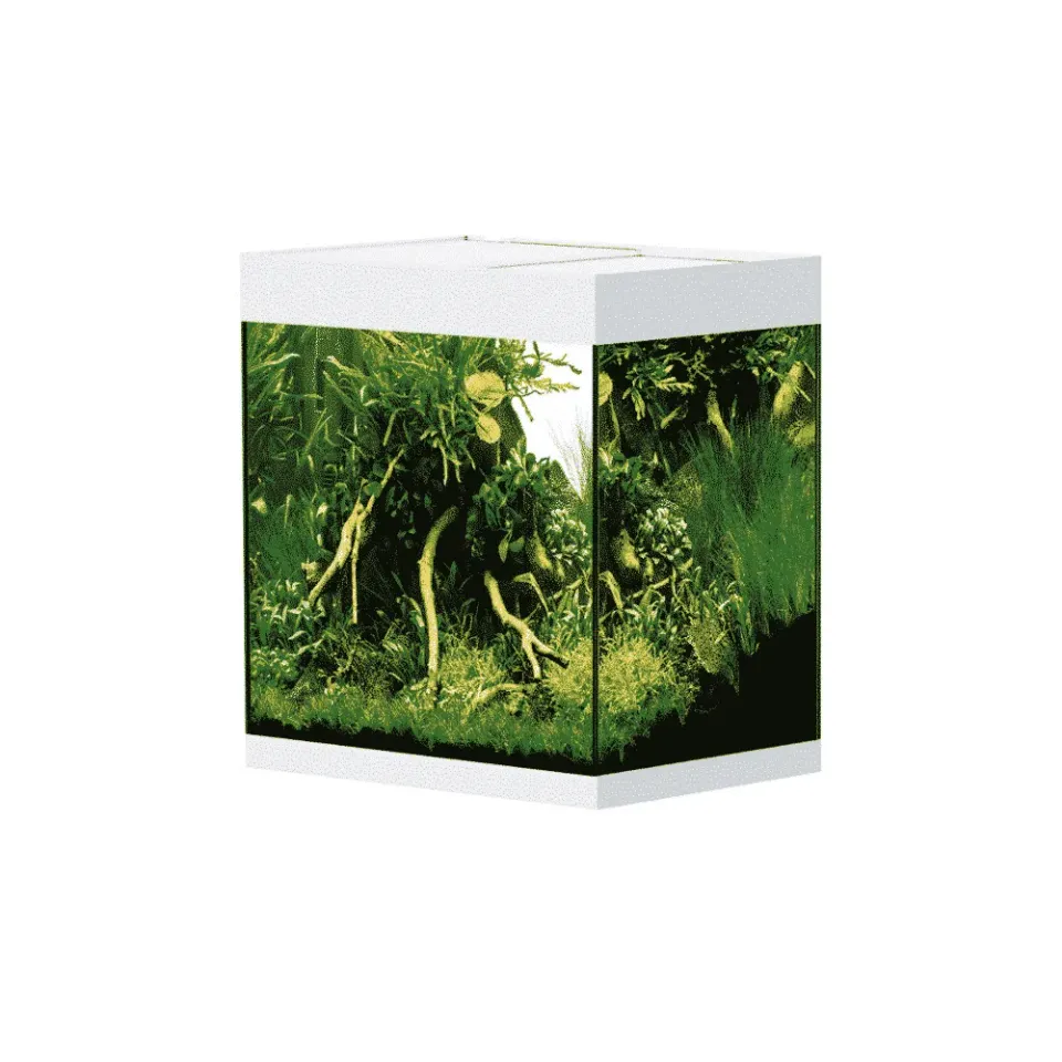 StyleLine 85 akvarium 85 liter vit med underskåp