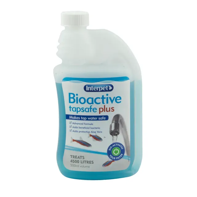 Interpet Bioactive Tapsafe vattenberedning 500 ml kranvatten