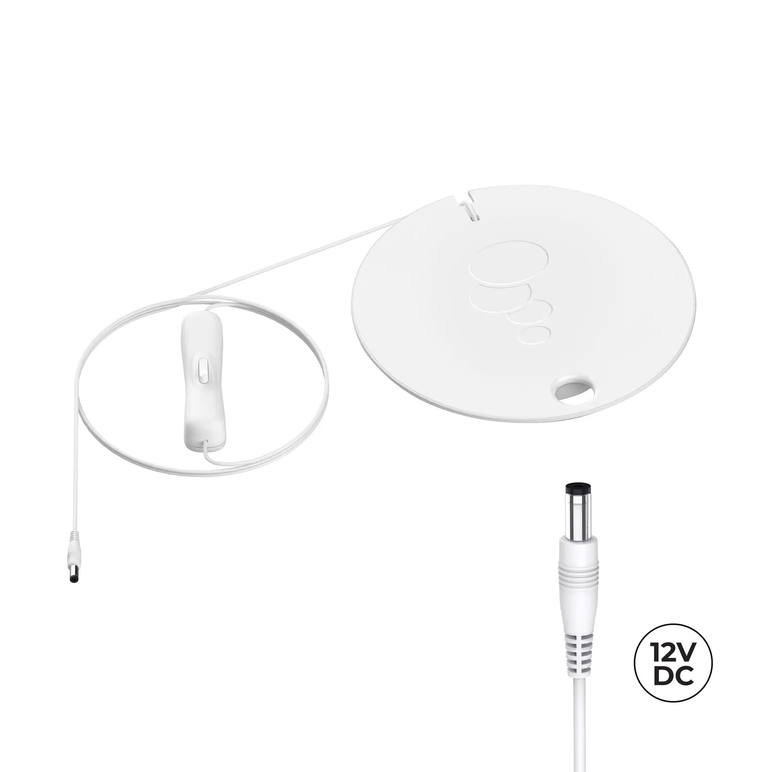 biOrb Classic Standard LED Large akvarielampa svart vitt ljus
