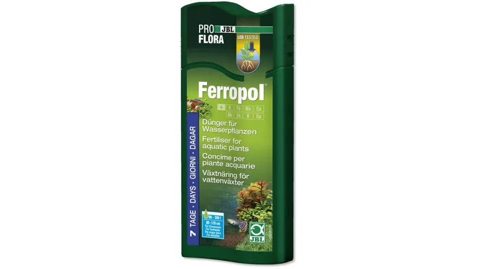 JBL Proflora Ferropol växtgödning 250 ml järn