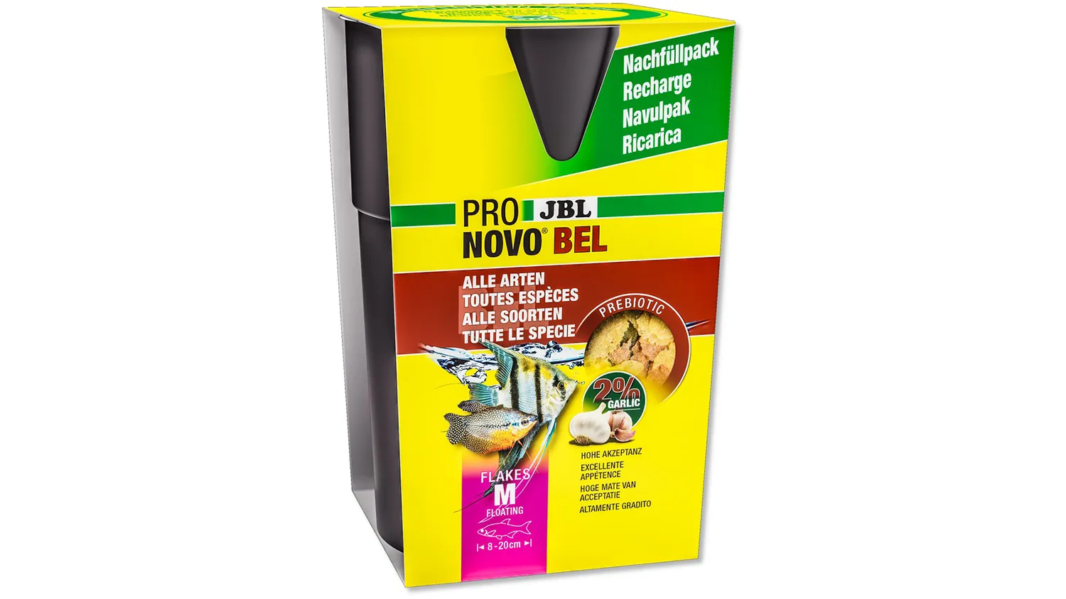 JBL PRONOVO BEL Flakes M flingfoder 100 ml 8-20 cm