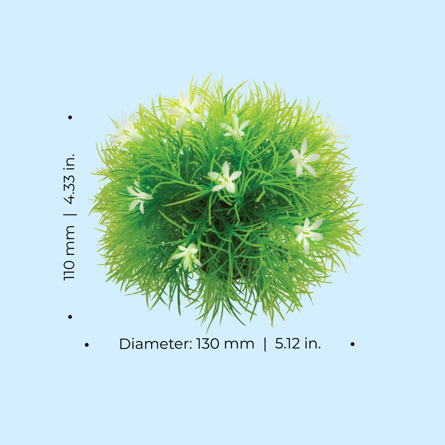 biOrb Flower Ball with Daisies växt grön 130 mm