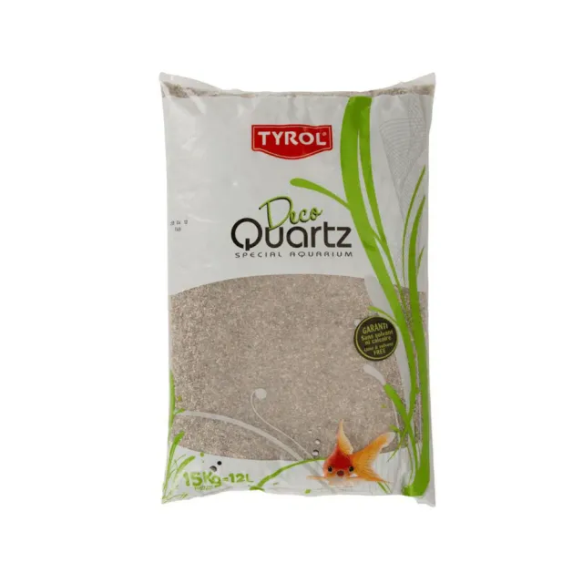 Näsets Ciklidhobby Deco Quartz Sable de Loire akvariegrus 1-2 mm 15 kg