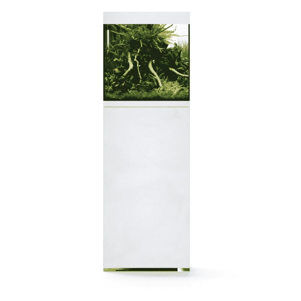 StyleLine 85 white akvarieset 85 liter med underskåp