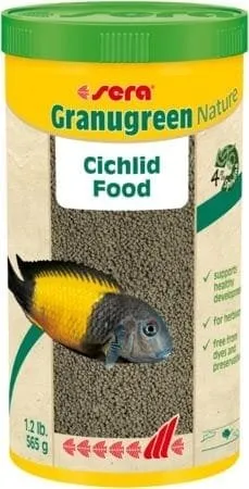 Sera Granugreen Nature ciklidfoder granulat 1000 ml