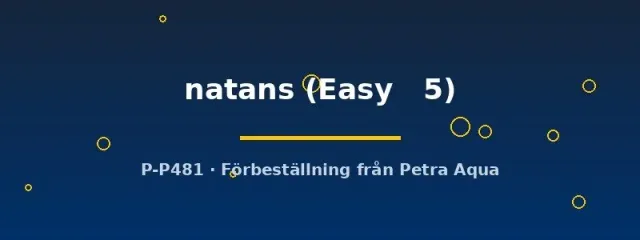 Näsets Ciklidhobby Trapa natans flytväxt Easy5 tålig