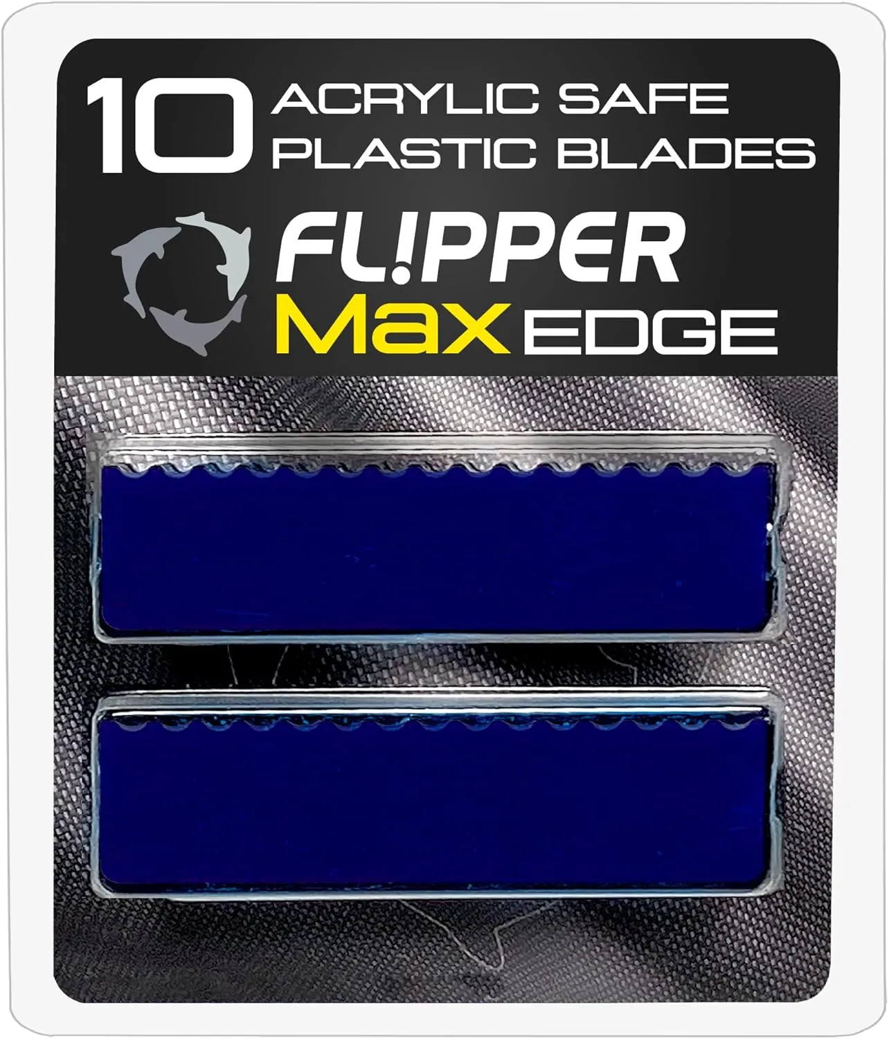 DeepSee Flipper Edge Standard reservblad akryl 10-pack plast