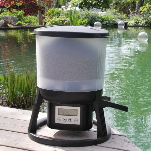 Näsets Ciklidhobby Foderautomat timer 6l batteri damm