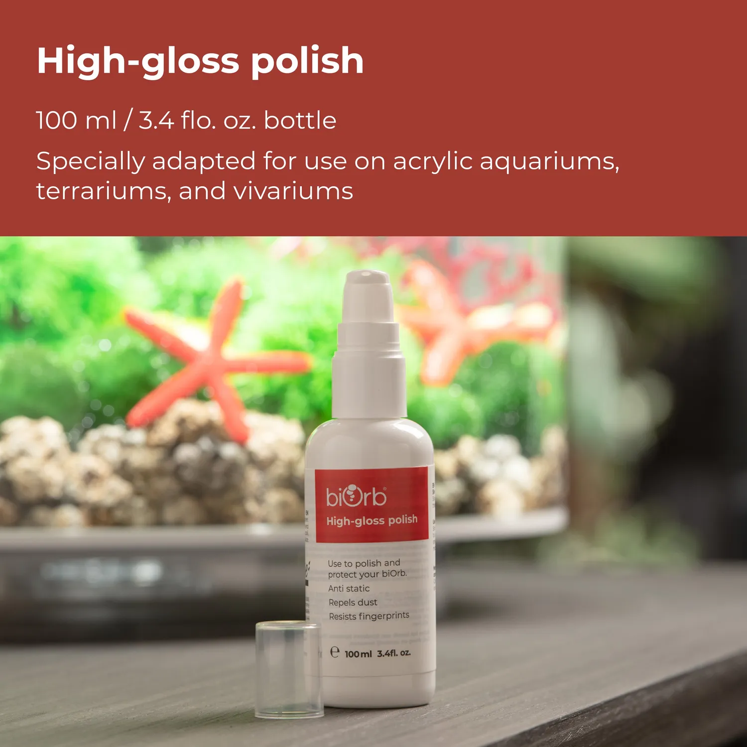 biOrb Polish putsmedel 100 ml med duk