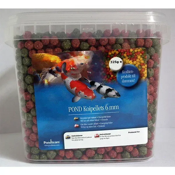 Pondteam Koi pellets dammfoder 1,1 liter flytande