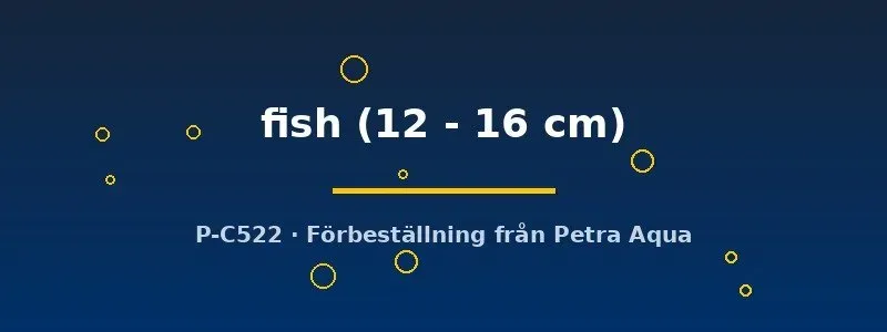 Näsets Ciklidhobby Bait fish 12–16 cm foderfisk rovfisk
