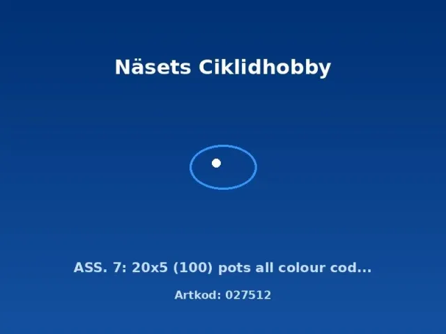 Näsets Ciklidhobby ASS.7 akvarieväxter 100 krukor mix