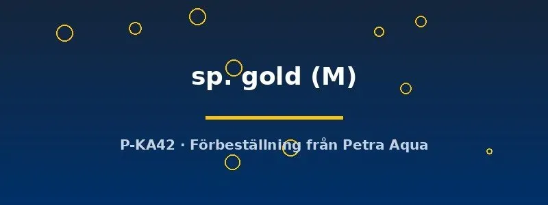 Corbicula Gold M sötvattensmussla filtrerande 10-pack