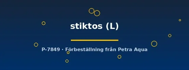 Näsets Ciklidhobby Betta spl. male stiktos akvariefisk L kampfisk