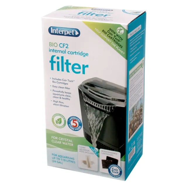 Interpet Bio-CF2 innerfilter med Coir Tech patron