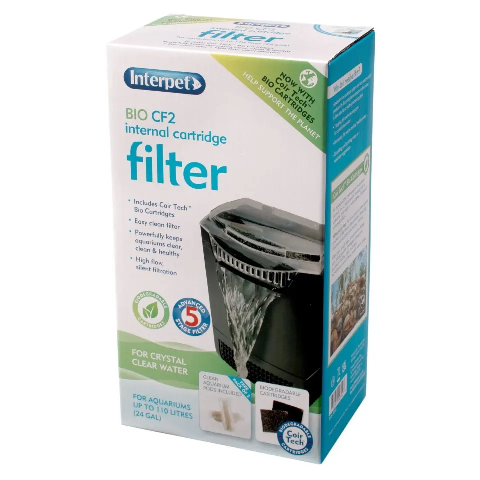 Interpet Bio-CF2 innerfilter med Coir Tech patron