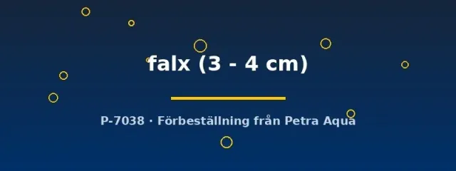 Betta falx kampfisk 3–4 cm vildform