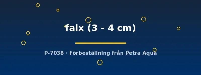 Betta falx kampfisk 3–4 cm vildform