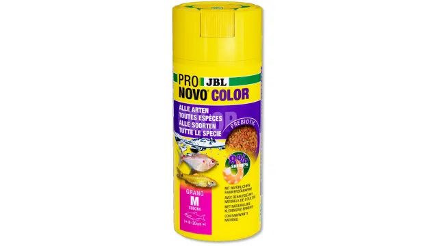 JBL Pronovo Color Grano M fiskfoder 250 ml färgstärkande