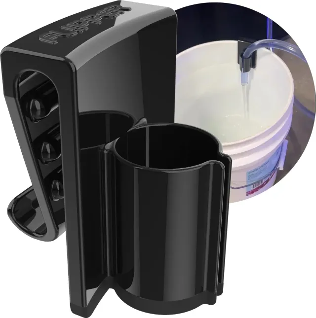 DeepSee Flipper Bucket Buddy hinkhållare vattenbyte