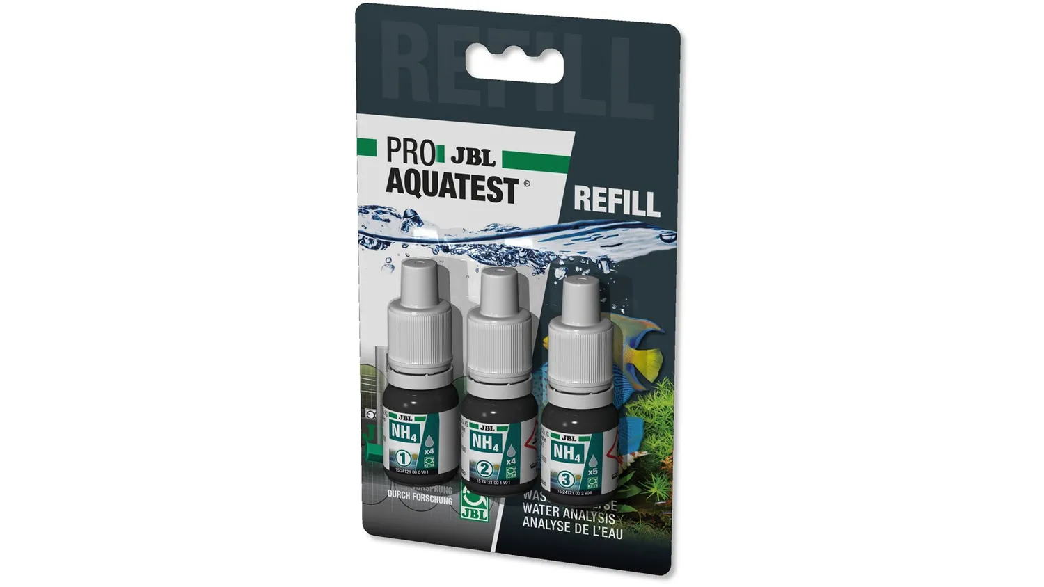JBL ProAquatest NH4 vattentest ammonium 50 test