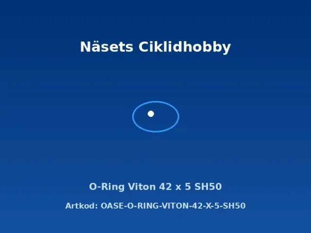 Oase O-Ring Viton 42x5 SH50 packning