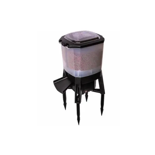 Näsets Ciklidhobby foderautomat solpanel/batteri 6 liter damm