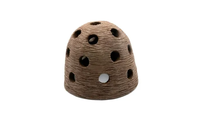 Garnelen TV Räkigloo akvarieinredning svart/brun 6,5 cm