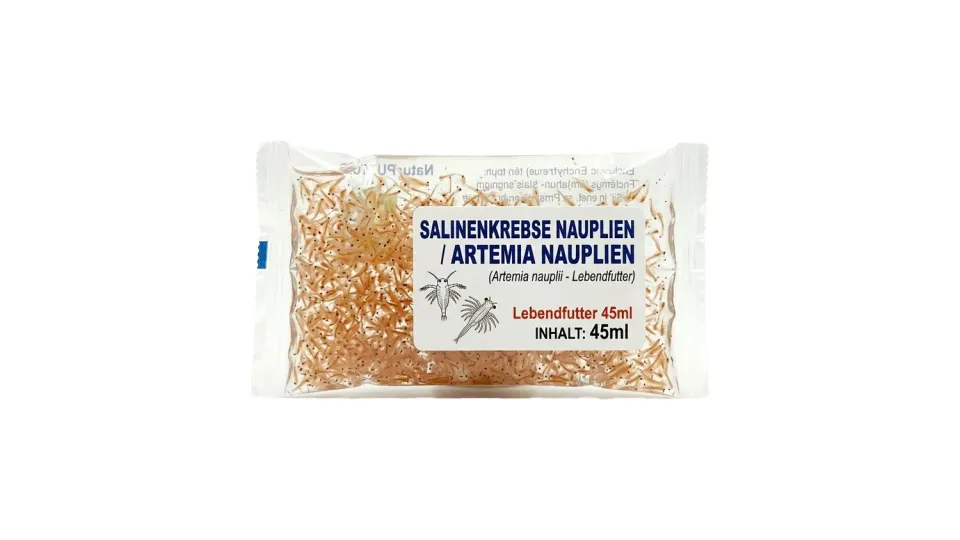 Garnelen TV Artemia nauplier levandefoder 90 ml yngel