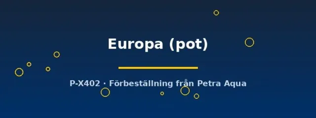 Näsets Ciklidhobby Echinodorus Europa akvarieväxt pot tålig