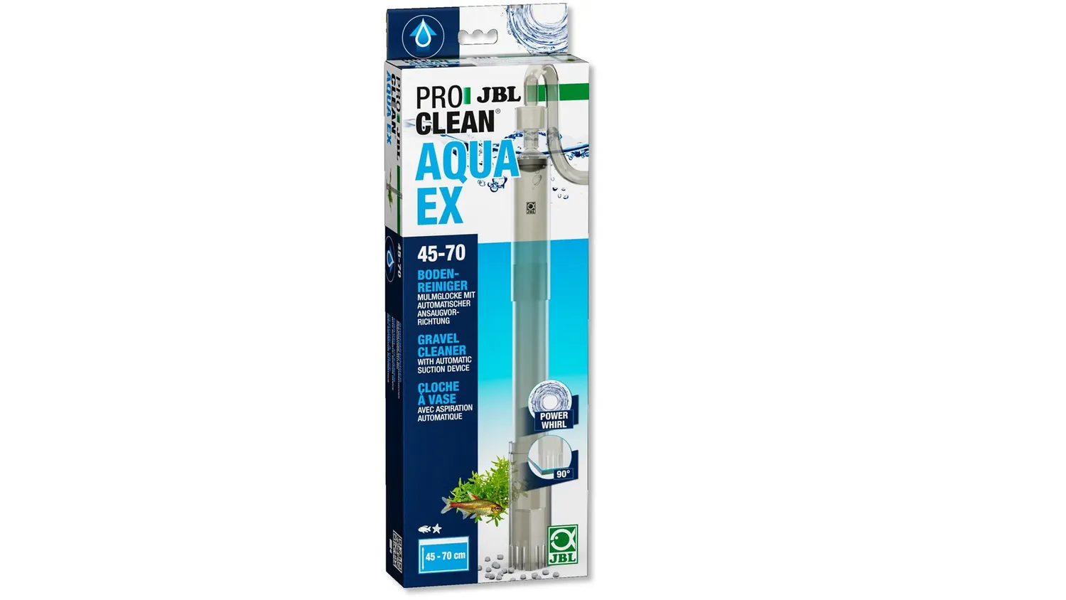 JBL ProClean Aqua Ex 20-45 slamhävert sugklocka grus