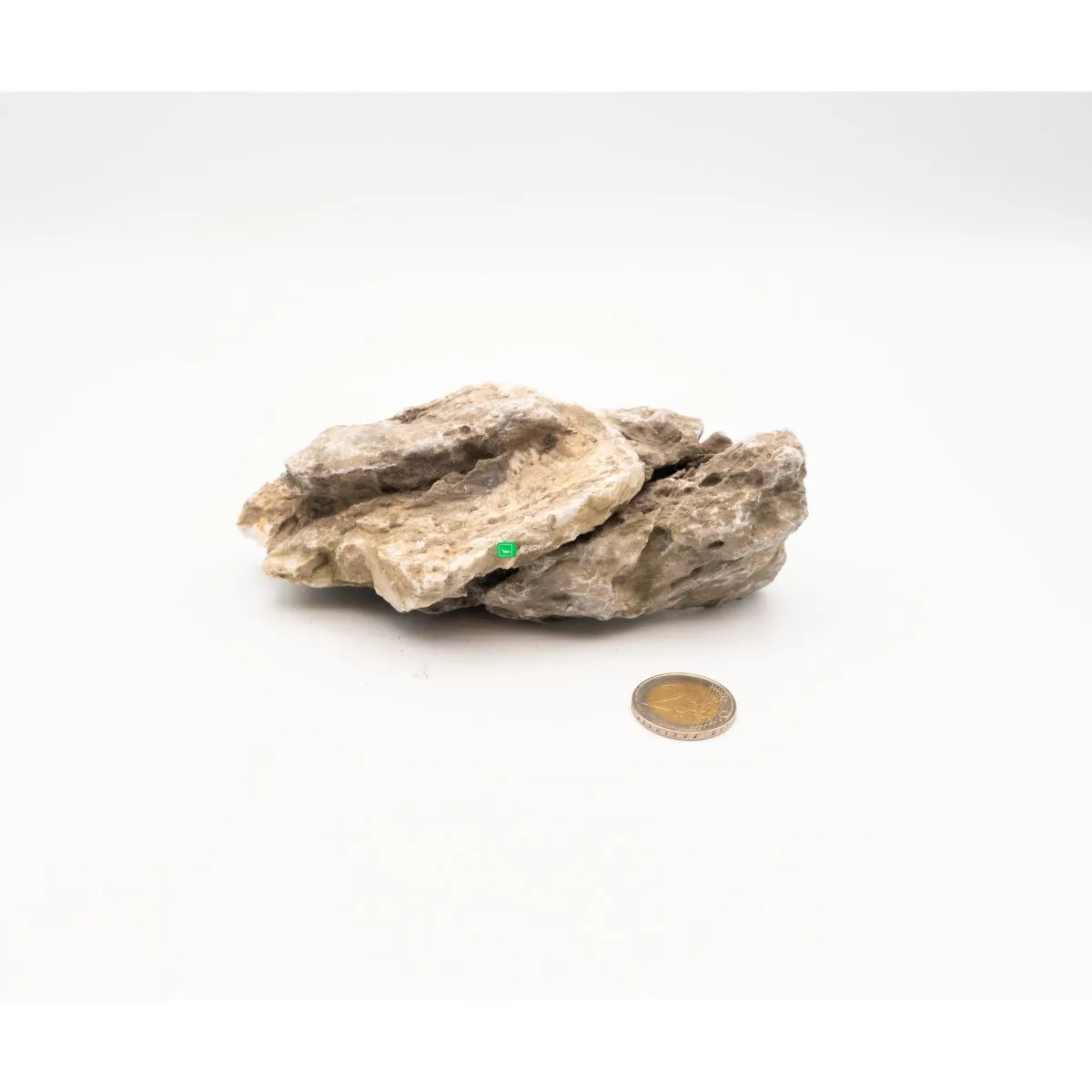 Garnelen TV Mini Landschaft akvariesten 611 g grå